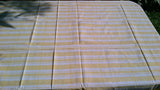 Spring/Summer Country Tablecloths -100% Cotton - Yellow - 60" x 104"