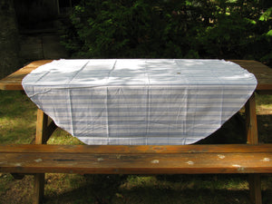 Picnic Round Table Cloth - Blue