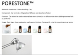 White Natural Porestone Diffuser
