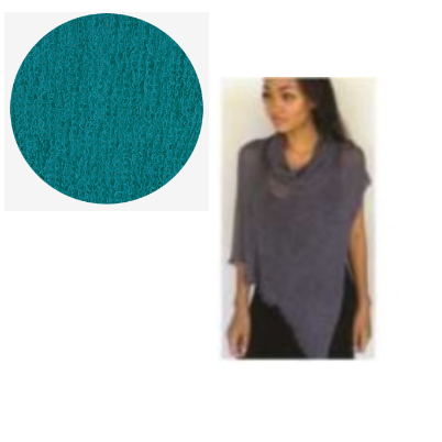Harlow Shrug- Teal (Minimum 4 Assorted Colours and Styles per order)