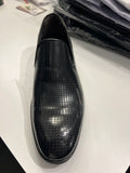 Black Leather Loafers -Size 12