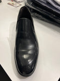 Black Leather Loafers -Size 7