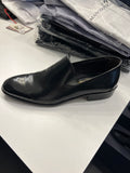 Black Leather Loafers -Size 7