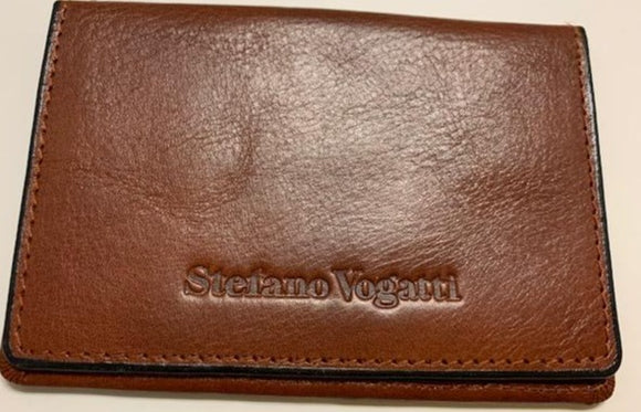 Stefano Vogatti Genuine Leather Men's Card Holder Wallet