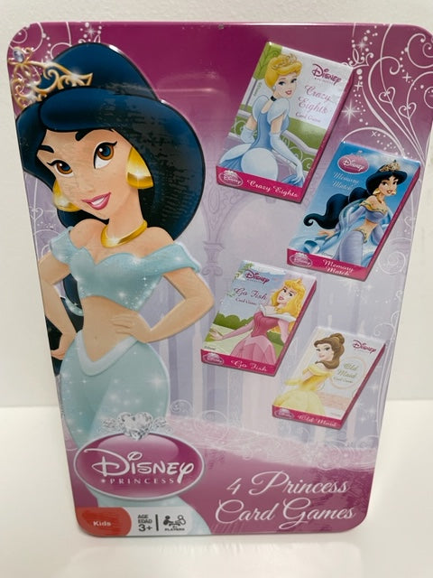 4 Disney Princess Card Games