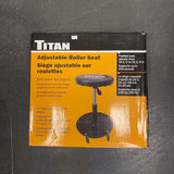 300 lb Adjustable Roller Seat with Tool Tray, Chair * PICK UP ONLY *