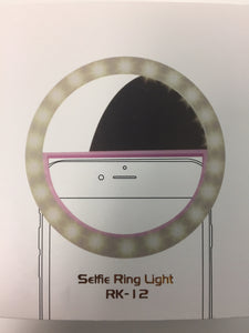 Selfie Ring Light (Pink)
