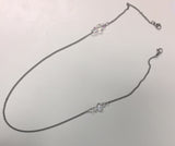 Mask Lanyard - Chain and Beads Style (Crystal)