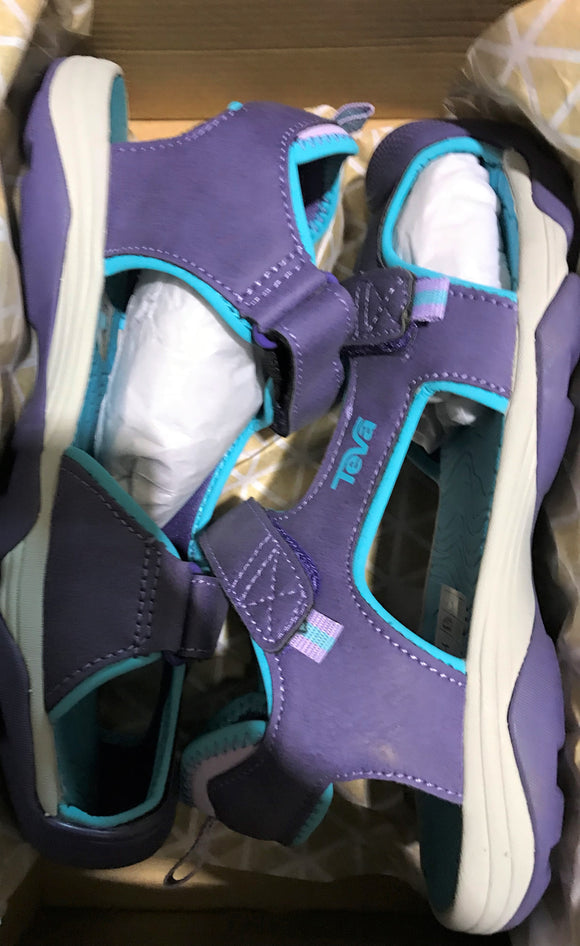 Teva Kids - Ktoachi 4 - Purple/Scuba Blue (3)