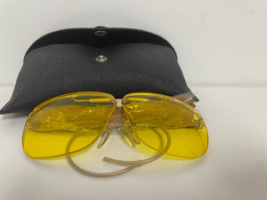 Clear, Yellow and Green Polarized Lenses in Case