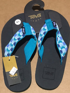 Teva Sandals - Black w Tealy Blue - Youth (1)