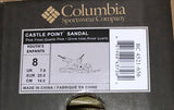 Columbia - Castle Point Sandal - Pink Frost/Quartz Pink - Kids (8)