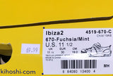 Tsukihoshi Ibiza2 - Fuchsia/Mint - Kids (11.5)
