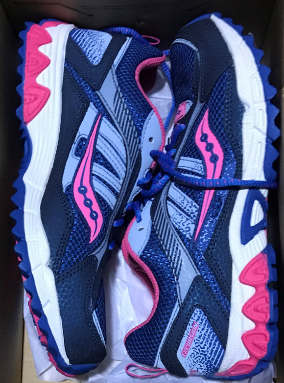Saucony Excursion Navy/Blue/Pink - Youth (3W)