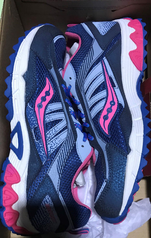 Saucony Excursion Navy/Blue/Pink - Youth (6)