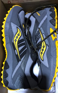 Saucony - Excursion Grey/Black/Yellow - Youth (5W)