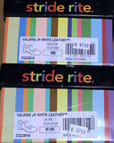 Stride Rite - Valerie Jr - White Leather - Kids (9)
