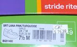Stride Rite - Lana - Pink/Turquoise - Kids (7.5)