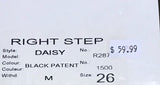 Right Step - Daisy - Black Patent - Kids (9)