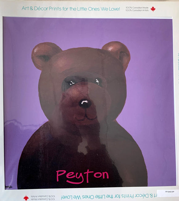 Wall Art - Peyton
