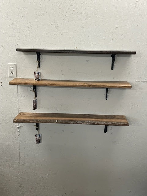 Solid Oak Wall Shelf