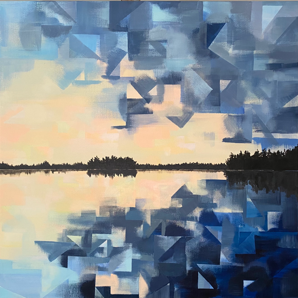 Original Art | Island Perspective | 24” x 24”