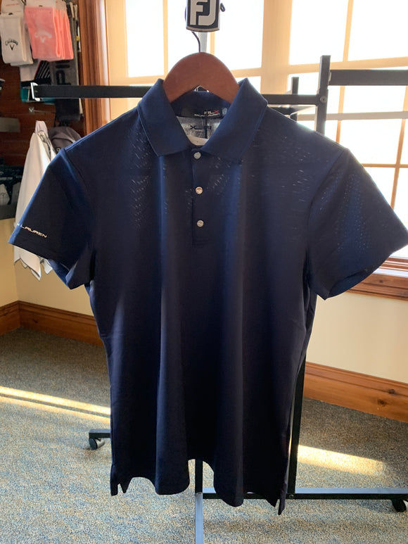 Ralph Lauren Ladies Golf Shirt - Navy (Medium)