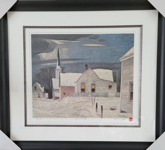 Limited Edition Print - Village in Winter
