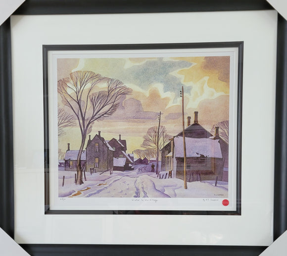 LImited Edition Print - Winter in the Village
