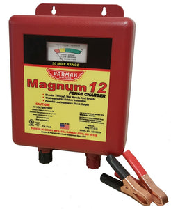 Parmak Magnum 12 Electric Fence Charger Model MAG.12 U.O. 12 Volt