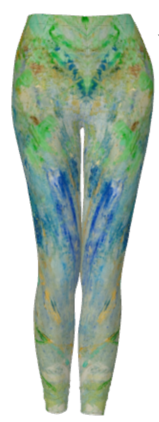 FRESH Leggings F101, Wearable Art - Women's Small
