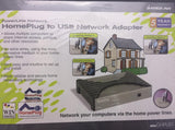 PowerLine Network - HomePlug to USB Network Adapter