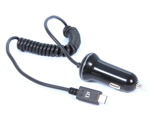 iQ USB Type-C Car Charger With Built In 1.2m Cable