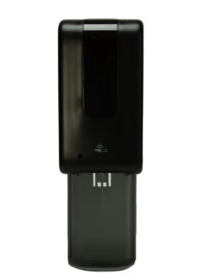 Automatic Wall Liquid Sanitizer Dispenser with Drip Tray (Black)
