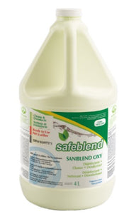Safeblend Oxy Disinfectant Cleaner RTU Surface Disinfectant (4 x 4L)
