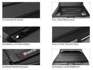 Tonneau Cover for F150 - Installed - Hard Tri-Fold