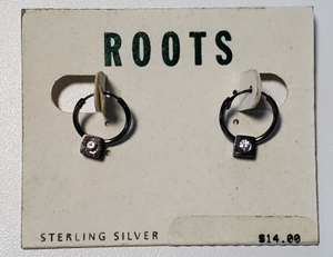 Roots Sterling Silver Earrings #3 