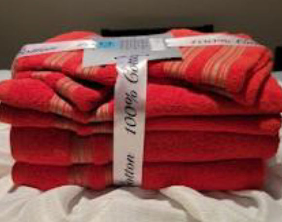 Towel Set - Firey Red- Nestwell Collection