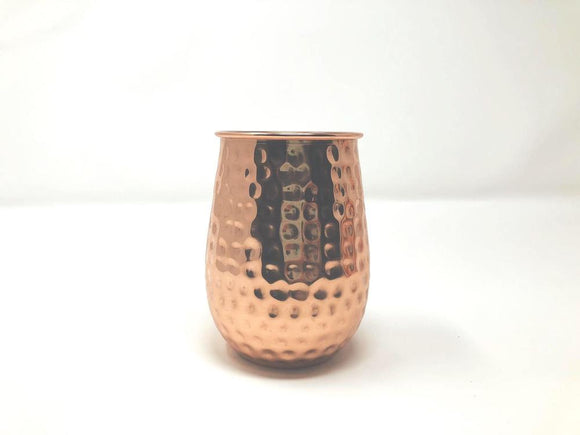 COPPER HAND-HAMMERED CUP