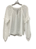 White Sheer Blouse (XS)