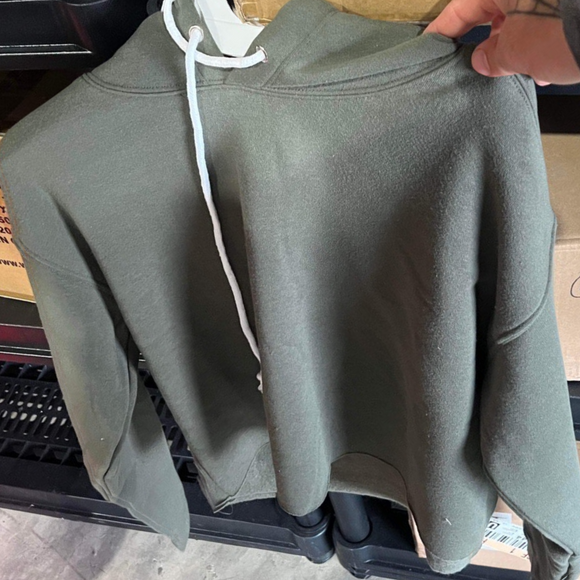 Olive Green Sweatshirt, Women's M