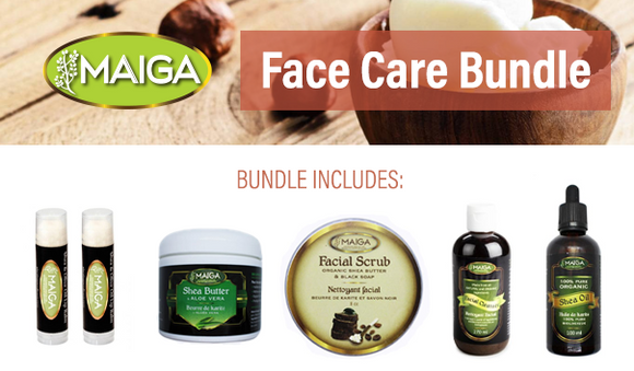 Maiga Shea Face Care Day Bundle