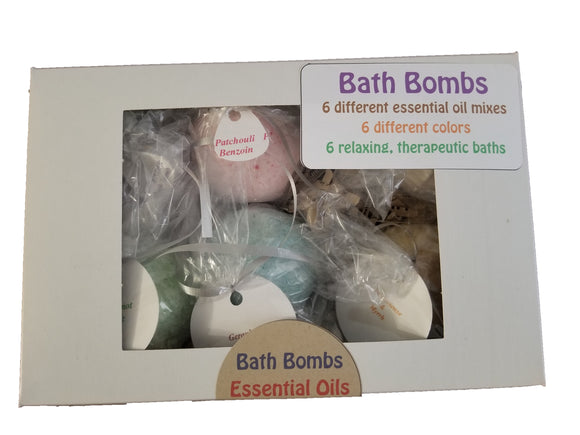 Bath Bombs - Pack of 6