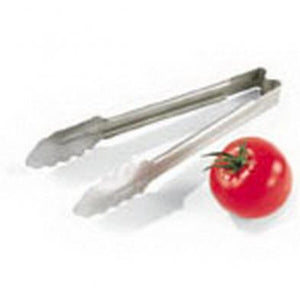 Stainless Steel 1 Piece Utility Tongs 16"