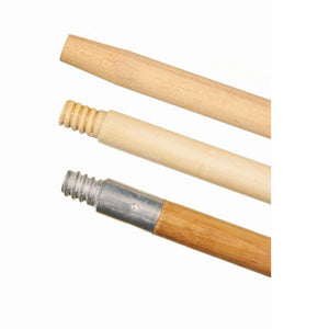Broom Handle - 60", 15/16" Dia Threaded Wood (box of 12)