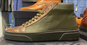 Brown & Olive High Top - Size 43 / 10.5 - 11
