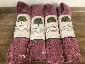 Jade Microfibre Yoga Towel (Pink)