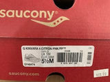 Saucony Kinvara 4 citron/pink/ppl Size 5.5M