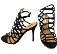 Black Massimo Heels (9.5)