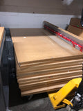 Uline Work Bench 60” x 36” - Wood Top / Metal Frame